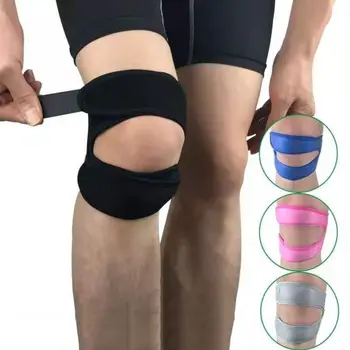 Травма на сухожилията на коляното При повишаване на Налягането усилвател Идеален за баскетболен колан Коленете Коляно-еластична превръзка Спортна защита на коляното