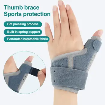 Бандаж за палец Лека опора за палеца Дишаща спортна опора за палеца с вграден средство от болката при артрит за активни