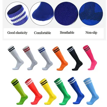 1 чифт футболни чорапи за спорт на открито Баскетбол, бягане, футбол спортни чорапи, дишащи-мини футболни чорапи за мъже, жени, деца