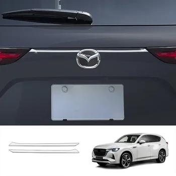 Подходящ за 22 накладки, гарнитури задната врата на Mazda CX-60, странични прагове MAZDA, лого на задната врата с добавени ярки ивици