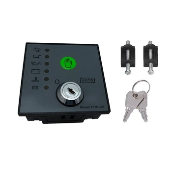 Контролер генератор DSE701AS Модул за автоматично стартиране С ключове на Таблото за управление на генератора, за да проверите за самостоятелно стартиране