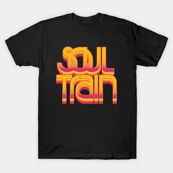 Тениска с логото на музикалния ток шоу Soul Train Don Cornelius Mystro Clark Shemar Moore