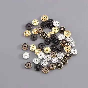 48 бр. мини Метални копчета с диаметър 6/8 мм за кукольной дрехи, кръгли катарами, копчета за шиене анимационен ръчно изработени дрехи, ръкоделие
