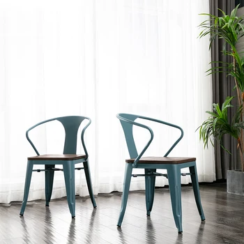 Трапезни столове с акрилни акцент, Преносими минималистичные трапезни столове за всекидневна, Прозрачни трапезни столове за кухня, реплика за грим, мебели за двор