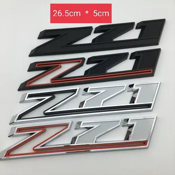 1БР ABS, Сребристо, Червено, Черно Лого Z71 Емблемата на Колата Икона На Крилото На Стикер За Chevrolet Silverado Colorado Tahoe Z71 Аксесоари За Етикети