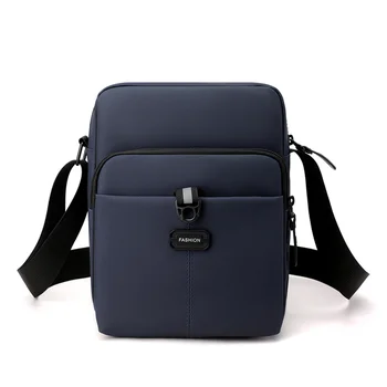 Мъжки найлонови торбички-незабавни посланици, выстиранная чанта-тоут, леки водоустойчива чанта през рамо, модерна чанта през рамо с цип