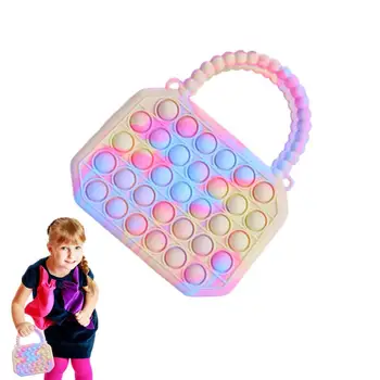 Играчки-антистрес Octagon, силиконова чанта-повдигащ, чанта през рамо, ръчна чанта, портфейл за монети, детски играчки