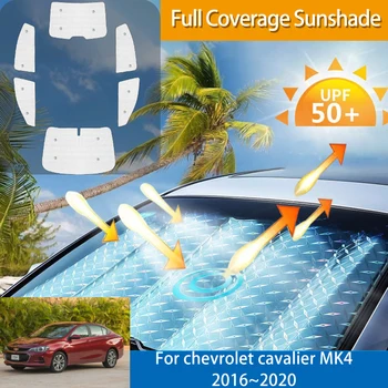 Автомобилни слънчеви очила с пълно покритие за Chevrolet Cavalier 2016 2017 2018 2019 2020 Автоаксесоари, Чадъри, лепенки за прозорци със защита от uv Очила