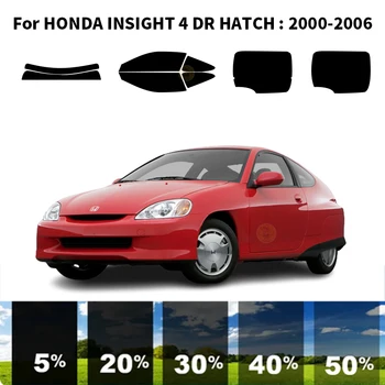 Предварително Обработена нанокерамика car UV Window Tint Kit Автомобили Прозорец Филм За HONDA INSIGHT 4 DR HATCH 2000-2006