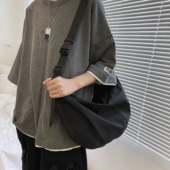 Дамски чанти-скитници, с голям капацитет в ретро стил, водоустойчива чанта Нион, студентски чанта през рамо, портретно чанта Bolso