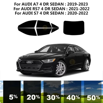 Предварително Обработена нанокерамика car UV Window Tint Kit Автомобили Прозорец Филм За AUDI RS7 4 DR СЕДАН 2021-2022