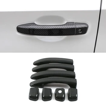 Автомобилни аксесоари, ABS Карбоновая врата дръжка за врата, тампон върху рамка стикер, формоване за външни облицовки Honda Accord 10th 2018-2021