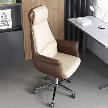 Ергономичен работен стол Мобилни Удобен Дизайн пол Луксозни Мързеливи Офис столове на колела Silla Gamer Furniture MQ50BG