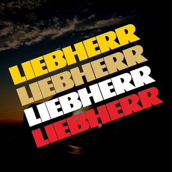 Етикети Liebherr - Винил - Кранове, Камиони, товарачи, Товаро-разтоварни дейности