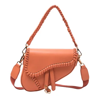2023 Нова дизайнерска дамска чанта-месинджър от изкуствена кожа, луксозна модерна дамска чанта през рамо, чантата през рамо