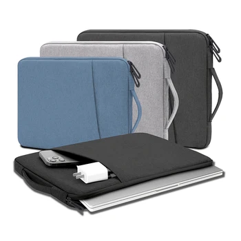 Чанта за лаптоп Bag Чанта за лаптоп устойчив на удари Компютърен Портфейл за Пътуване Делови Мъже в 3 Цвята