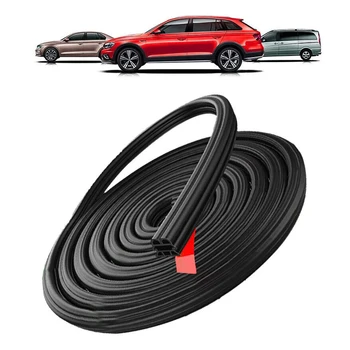 3-Слойная гума, 1 бр., черен, чисто нов, лак врати на автомобил, висококачествени Аксесоари, звукоизоляционная оборудване запечатване на уплътнението