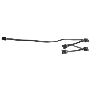Модулен кабел за захранване IDE 4Pin за Corsair RM1000X RM550X 650X 750X 850X от 6Pin до 4 IDE-окабеляване