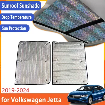 За Volkswagen VW Jetta A7 2019 ~ 2023 2024 2021 2022 Аксесоари Vento Люк На Покрива Козирка На Покрива, Топлоизолация на Предното Стъкло