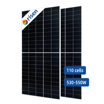 Продажба на едро Възкръснал Bifacial Соларен панел Фотоелектричния модул 500 W 540 W 550 W 600 W Соларен панел
