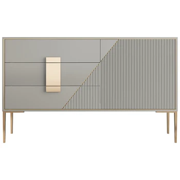 Лесен луксозен модерен шкафче в стил шведска маса, италиански шкаф на верандата, шкафче за ресторант, разделительный шкафче