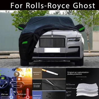 За Rolls-Royce Ghost Пълна защита на автомобила от сняг, козирка, Водоустойчива прахозащитен автоаксесоари за екстериора