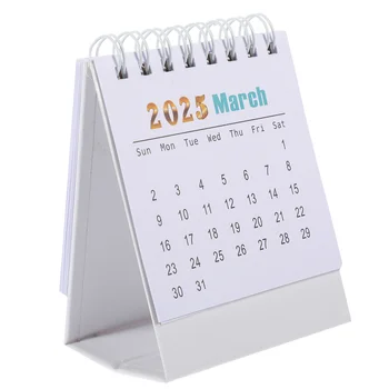Книга, настолен календар, настолен бележник, месечен календар, малък календар, настолен календар за работния плот, броене, Домашен