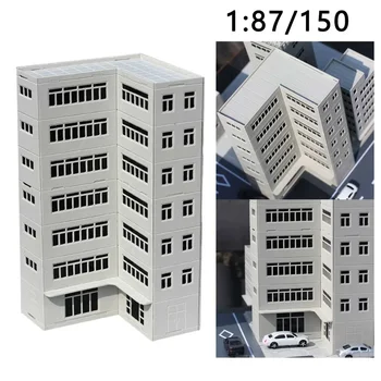 Модел диорами в мащаб 1: 50 ~ 1: 150 N, имитирующая съвременната сцена на града, модел офис сграда, на модела на сцената събрание играчка