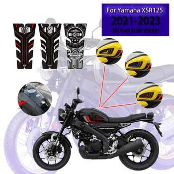 Стикер на мотоциклет Yamaha XSR125, 2021-2023 Защита от надраскване на мотоциклет, Тампон на резервоара, Странични ръкохватки, комплект за презареждане на гориво, коляното