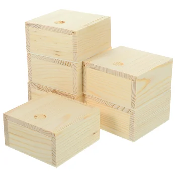 Дървена кутия с ръчно изработени, контейнер за сапун, кутия с плъзгащ се капак (хакове)