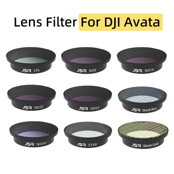 Филтри за обектив дрона DJI Avata CPL Filter ND8/16/32/64 Комплекти, филтри NDPL Комплекти, аксесоари за филтри Night Star Streak Gold/Blue