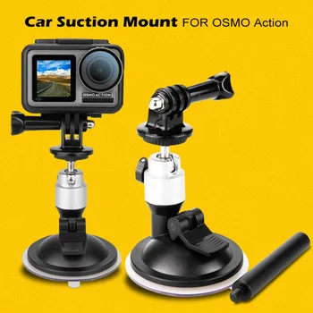 Автомобилно планина за екшън камери DJI Osmo Gopro Hero 7 Аксесоари разширителен Модул за закрепване на автомобилната нещастници