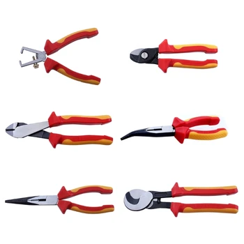 Нож за изолация на кабела Устройство за източване на тел Ножици за електротехници Клещи За рязане с ножица
