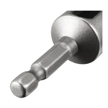 Гайковерт Здрав 80 мм муфа ключ с быстросменным шестигранным опашка 1/4 инча и удлинителем с прорези