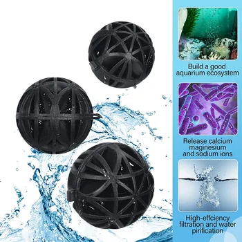 Филтърни материали за био-топки Aquatic Експерти на Едро, Био-топки за филтър за езерце, Био-топчета голям размер за филтърни материали за езерото (брой 50-100 броя)