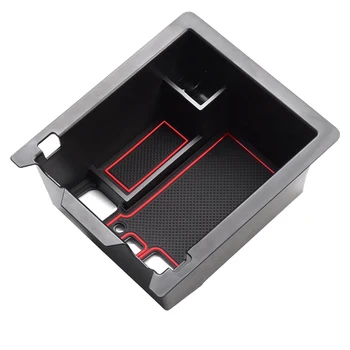 Титуляр кутия за съхранение, Подлакътник на централната конзола на автомобила, Органайзер за купето, Тава за ръкавици за Mazda CX-5 CX5 2017 2018 2019