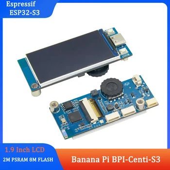 Banana Pi BPI-Centi-S3 Xtensa 2M PSRAM 8M FLASH 2.4 G WIFI BT Bluetooth Мрежа На борда На 1.9-инчов Цветен Екран Такса развитие