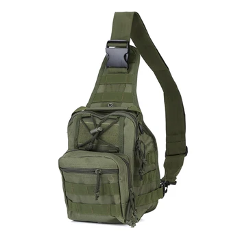 Тактически чанти За риболов, разходки, лов, спорт на открито, нагрудная чанта за тялото, тактическа раница за едно рамо