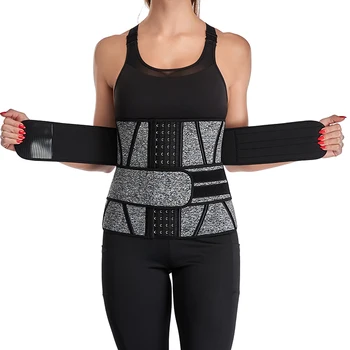 Неопреновый спортен корсет за кръста, който поддържа долната част на гърба и гърба, Шейпър фигури, Симулатор за отслабване, колан за отслабване, Тример за талията