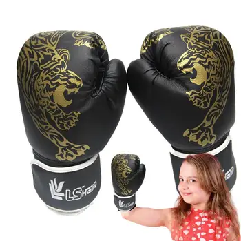 Боксови Ръкавици За Жени и мъже от изкуствена кожа За карате и Муай Тай Безплатна Тренировка по борба Възрастен Детско Облекло