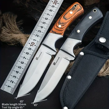HX ОТКРИТО Wild Wolf Survival Knife Нож Ловен 5cr15 Директни Ножове от неръждаема Стомана 58HRC Необходим Инструмент за Самозащита