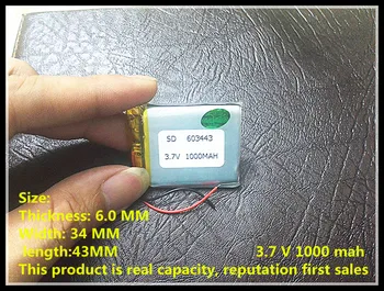 Заводска доставка нов GPS навигатор с литиеви батерии, литиево-йонна батерия 603443 Level navigation battery LH900N