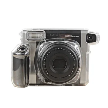 PVC Прозрачен Калъф За Камера Crystal Защитна Чанта Калъф за Fujifilm Instax Wide 300 Instant Camera Film