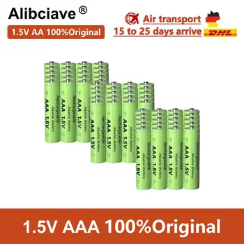 Alibciave 100% Оригинален plug-in hybrid батерия 1.5 VAAA NI-MH 1.5 V за часа, мишки, компютри, играчки и така нататък