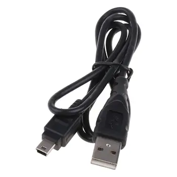 1 Опаковка кабел USB 2.0, външен кабел за зареждане USB кабел Mini B от PVC за MP3 плейър