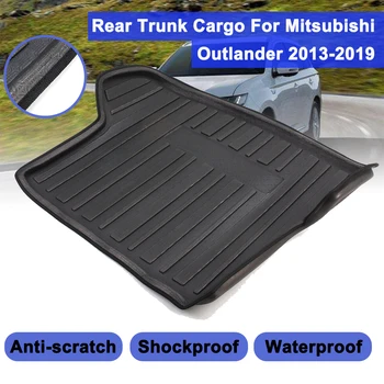 За Mitsubishi Outlander 2013-2019 Карго подложка, подложка за пода на задния багажник, водоустойчив мини противоударные буферни характеристики