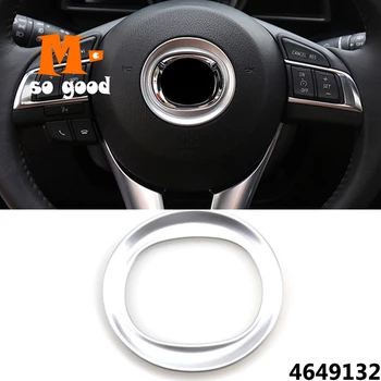 ABS Хром За Mazda CX-5 CX5 Панел на Кормилното Колело Панел за авто Аксесоари За оформление на Интериора 2012 2013 2014 2015 2016