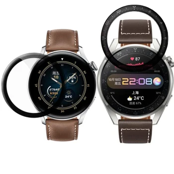Защита на своята практика от мека защитно фолио 3D Edge за смарт часа Huawei Watch 3/3 Pro smartwatch 3pro Full Screen Protector Cover Защита
