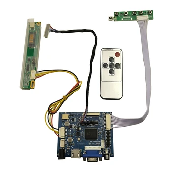 Комплект монитори Таксата за управление на HDMI + VGA за LTN154X3-L01 N154I2 Шофьор на такси контролер LCD led екран N154I2