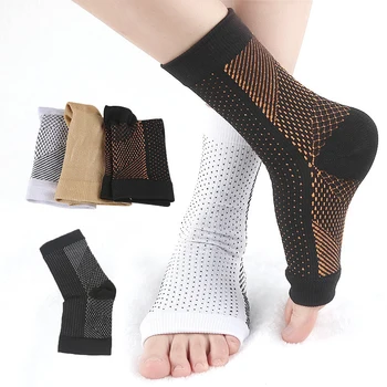 Плантарна фасциит Жените Чорапи Мъжки Защита на петата Компресия Чорапи Обезболяващи Пета накладки Вложки за грижа за краката Невидим чорап за петата